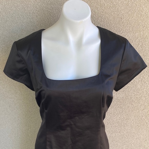 Shape FX Sheath Dress w Power Mesh Control Bottom - Picture 4 of 5